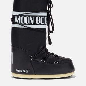 Moon Boot Black Snow Boots